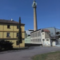 Terezín, pohľad od brány k ulici Palackého