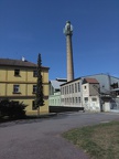 Terezín, pohľad od brány k ulici Palackého